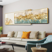轻奢风客厅装饰画高级感沙发背景墙挂画简约现代新款大气抽象壁画