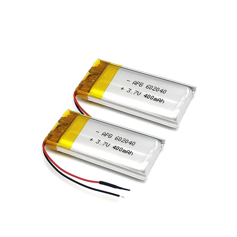 602040 полимерный литиевый аккумулятор 400mAh 3.7V для светодиодной подсветки, батарея для цифровых беспроводных Bluetooth-гарнитур