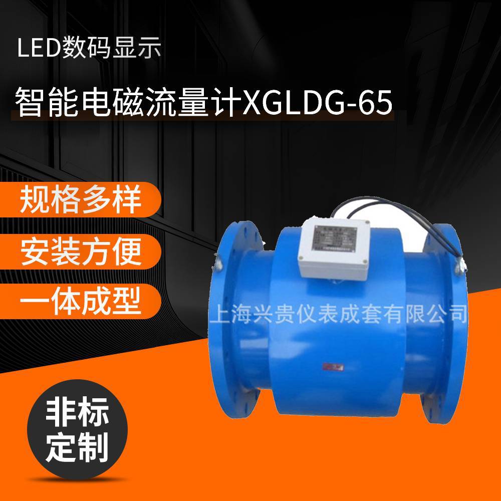 销售供应 智能电磁流量计XGLDG-65 电磁流量计