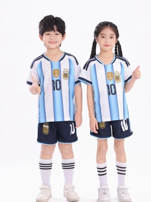 Camiseta de fútbol infantil Copa del Mundo 2026 Camiseta de fútbol nacional Estados Unidos Brasil Francia Alemania Camiseta infantil