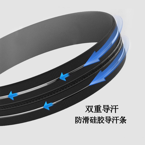 Adult outdoor running sports headband lulu yoga headscarf knitted sweat-absorbent antiperspirant belt basketball fitness headband