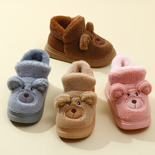 ��ͯ��Ь��ͯŮͯ�ɐۿ�ͨ�⴩�ߎ�С��ѥ������ůëë����Ь����