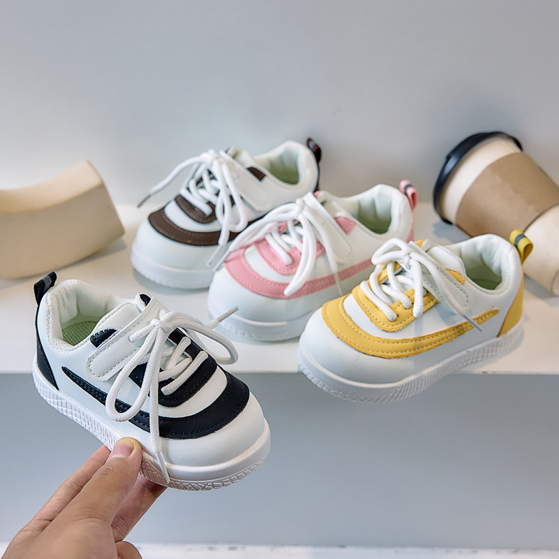 2025 nueva tendencia baja zapatos infantiles zapatos bebés zapatos deportivos casuales zapatos de skate transfronterizos