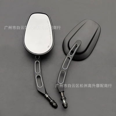 Harley Motorcycle Retro Model: Motorcycle rearview mirror