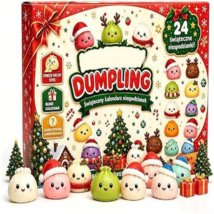 Educational adult stress-relief toy, stress-relief squishy, mysterious dumpling squeeze toy, blind box gift