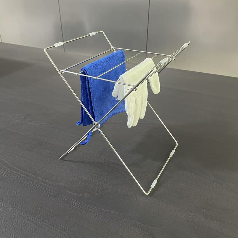 Stainless Steel Folding Garbage Rack Kitchen Countertop Sink Garbage Sorting Plastic Bag Holder Rag Rack Stainless Steel Folding Garbage Rack Kitchen Countertop Sink Garbage Sorting Plastic Bag Holder Rag Rack