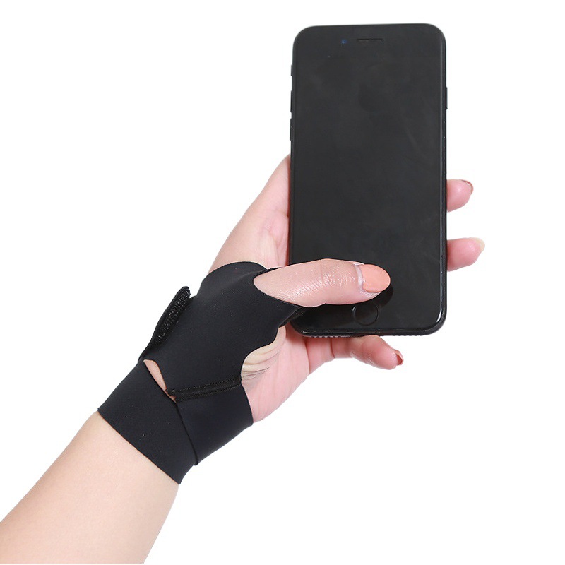 Tendón vaina protector de la muñeca ratón madre mano delgada pulgar protector de la muñeca esguince pulgar manga voleibol tenis de mesa bádminton