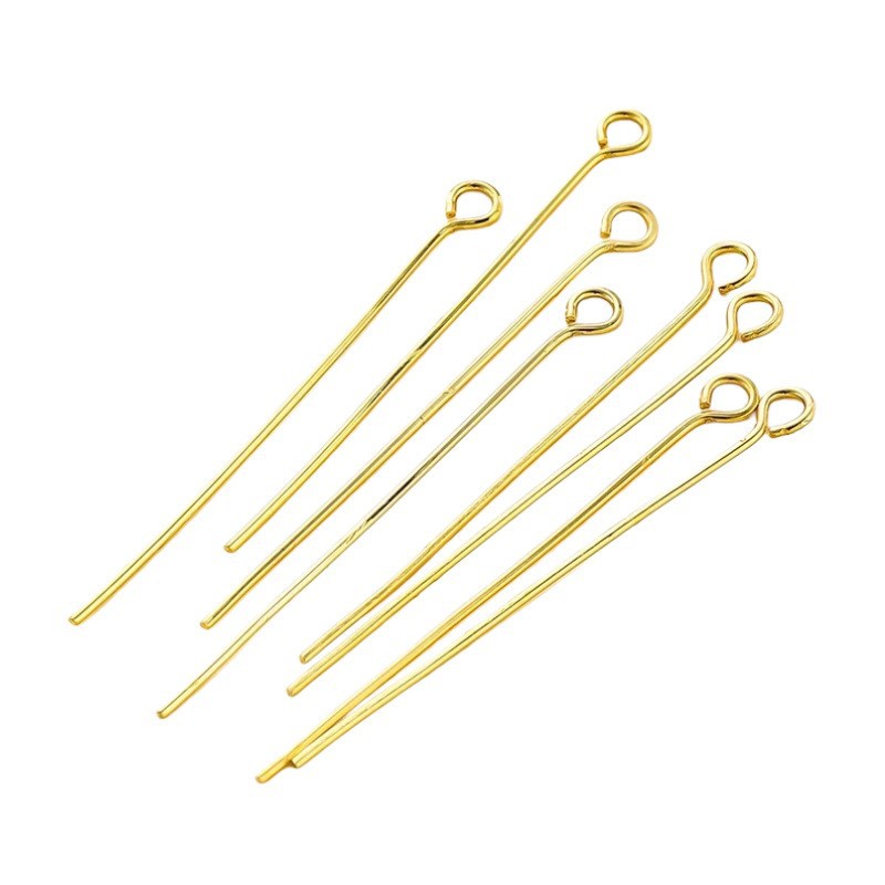14k gold [9-shaped needle] 0.7mm thick
