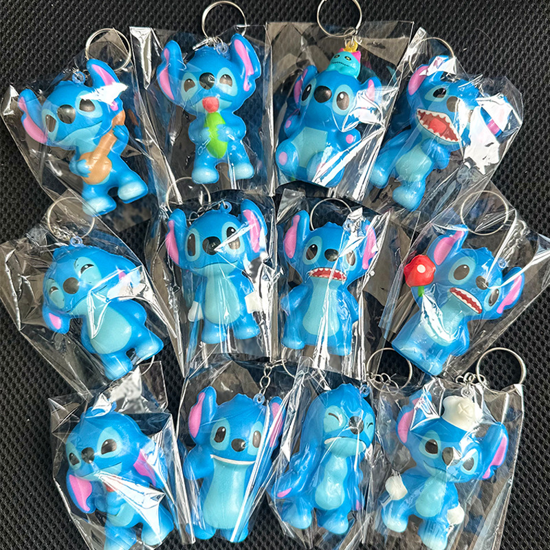 스티치 키링 시리즈 7.5cm 혼합