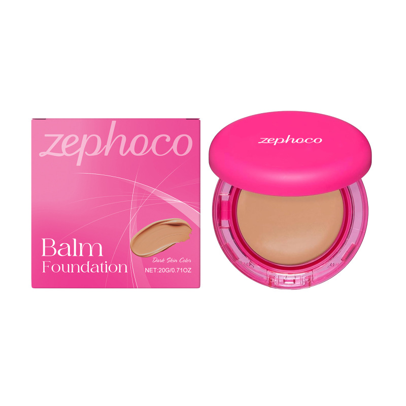 ZEPHOCO 保湿ファンデーションクリームは軽くてフィット感があり、肌に潤いを与え、コンシーラー、クリアでオイリー肌、乾燥肌に適しています。|undefined