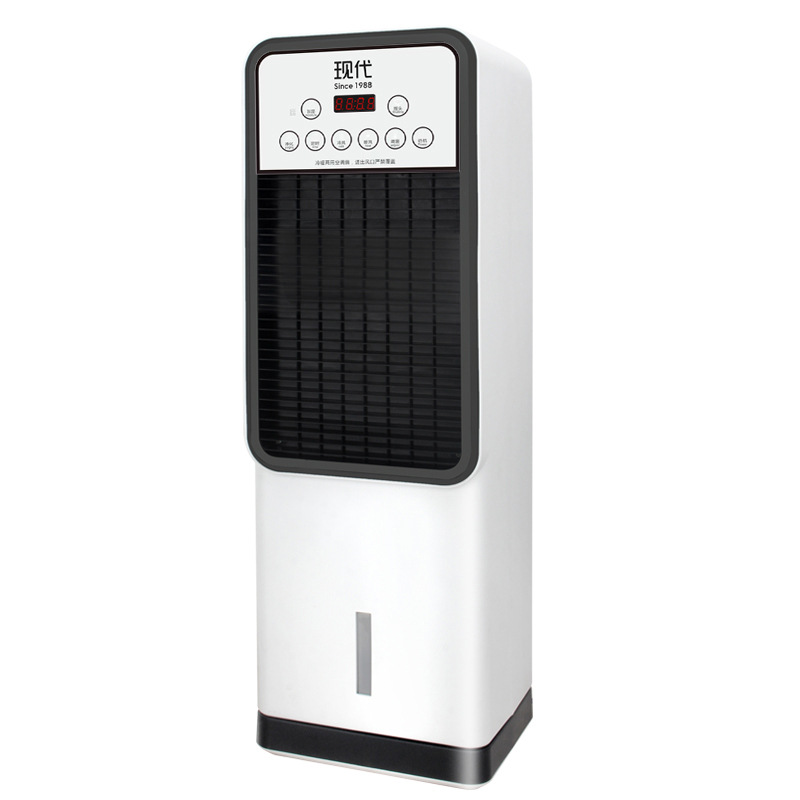 Dual use of cooling and cooling mobile air conditioning fan for office and home vertical floor-standing heater fan with ice remote control water cooling 4