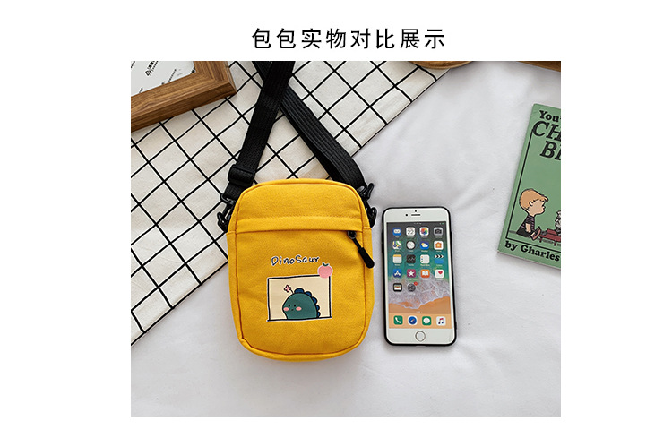 Summer small crossbody bag for girls, new small square crossbody bag for women, Japanese style small crossbody bag, casual retro style crossbody bag Item Picture