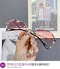 Fashionable sunglasses, sun protection cream, glasses solar-powered, 2022 collection, internet celebrity, UF-protection, fitted