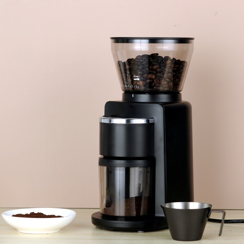 Electric coffee grinder Burr plate grinder cone grinding plate grinder fashion bean grinder one-piece delivery