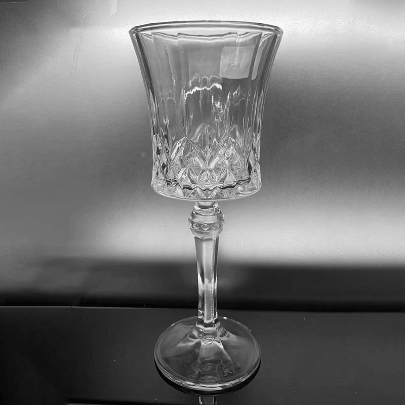 Tazas de cristal retro en relieve de piedra tazas de whisky caliente tazas de cerveza tazas de vino tazas de champán