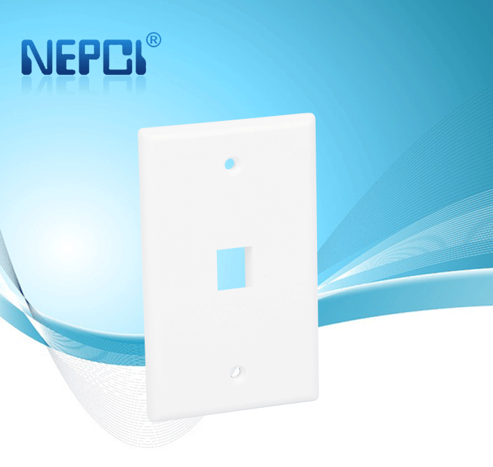 美式面板115*70白色1口2口3口4口6口塑料面板