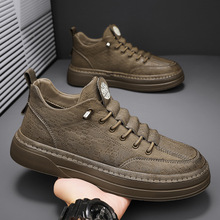 爆款男鞋时尚24秋男鞋软底运动休闲板鞋男款潮鞋百搭鞋子一件代发