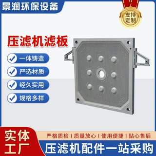 大型压滤机滤板定制矿山化工洗煤专用耐腐蚀过滤板隔膜滤板厢式滤