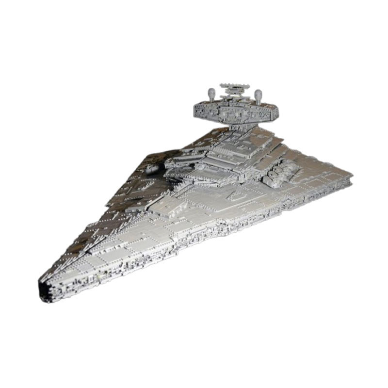 Interstellar Warship Building Block Construction Toy Educational_voghion.com