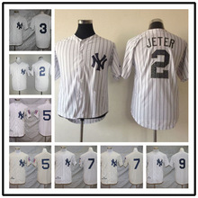 外贸棒球服球衣洋基 New York Yankees男刺绣球迷版精英版棒球衣