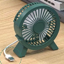 桌面小风扇办公室超静音续航台式小型学生宿舍床上大风量插电风扇
