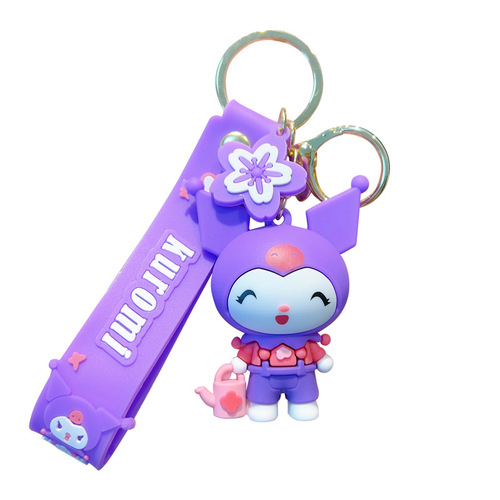 New Sanrio Keychain Klummi Plush Car Bag Charm Grabber Machine Small Gift Wholesale