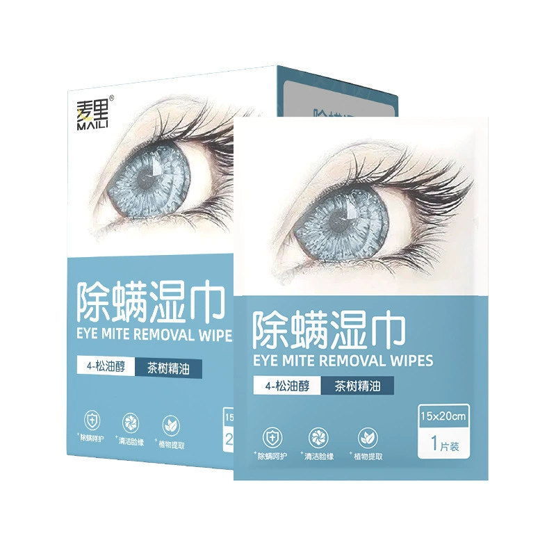 [7403] [20 таблеток/коробка] Май Лей Глаза салфетки для удаления клещей