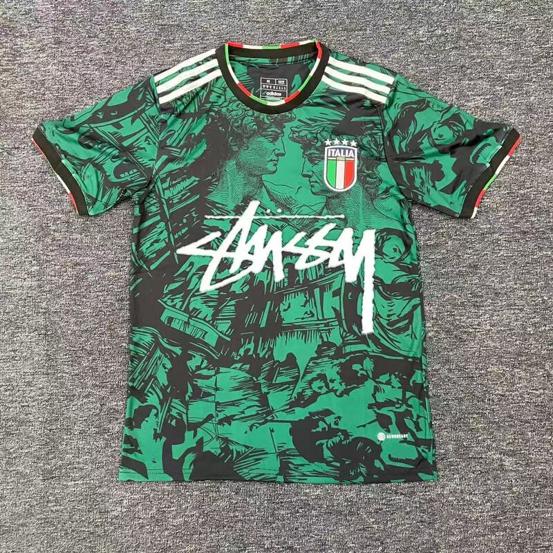 Stussy ブラジル 日本ジャージ フラメンゴ イタリア イングランド ポルトガル ドイツ サッカーユニフォーム タイ版|undefined