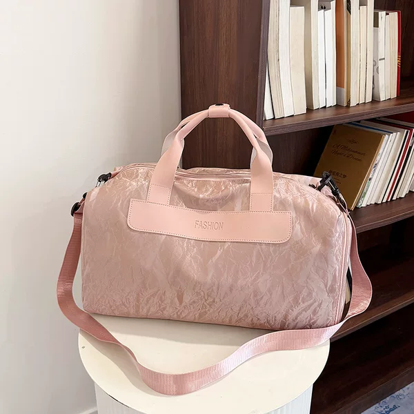 Short-trip travel bag for men and women, new large-capacity stylish business trip luggage backpack, handbag, shoulder sports and fitness bag