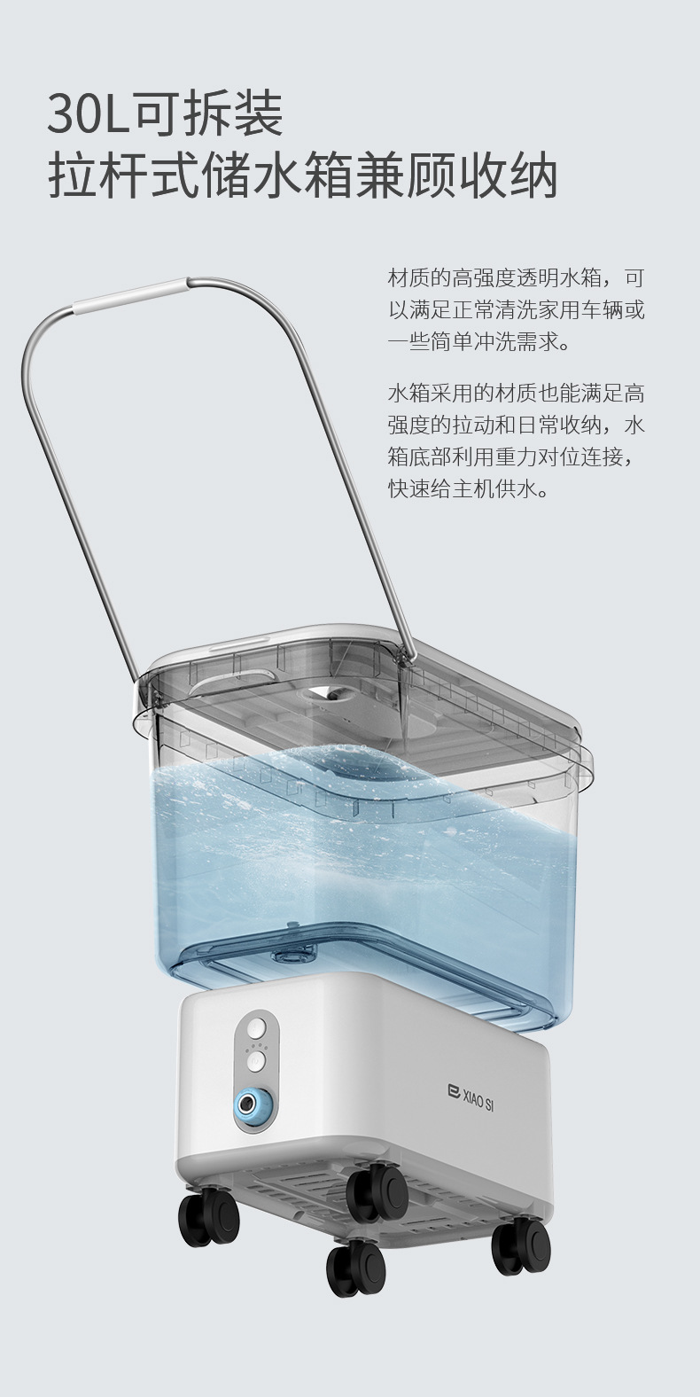 Xiaoluan Wireless Lithium Battery Car Washing Machine High-Pressure Cleaning Machine Brushless Motor Household Portable Lithium Battery Cleaning Artifact