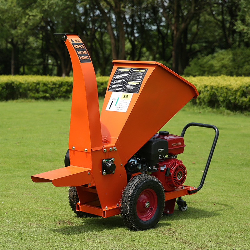 Amoladora agrícola rama de jardín Rama de paja de madera hogar móvil motor multifunción diesel gasolina rama rota