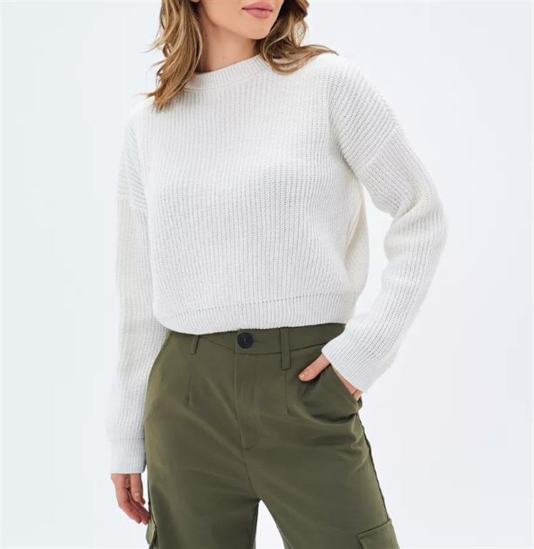 화이트[라운드넥 쇼트 스타일]