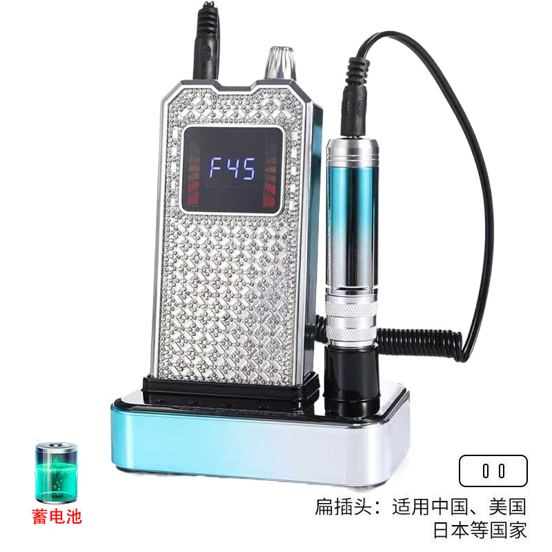 Enchufe de color azul fantasma-estándar estadounidense (aplicable a China, Estados Unidos, Japón y otros países)