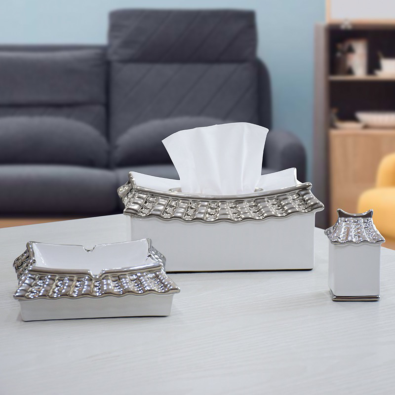 실버 & 화이트 3 종 세트