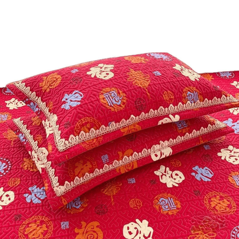 Baifutu Daqing カバー カンパッド 農村カンパ カンパシート カンパブランケット オールシーズン レッドベッドカバー|undefined