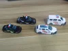 Metal police car, 7cm