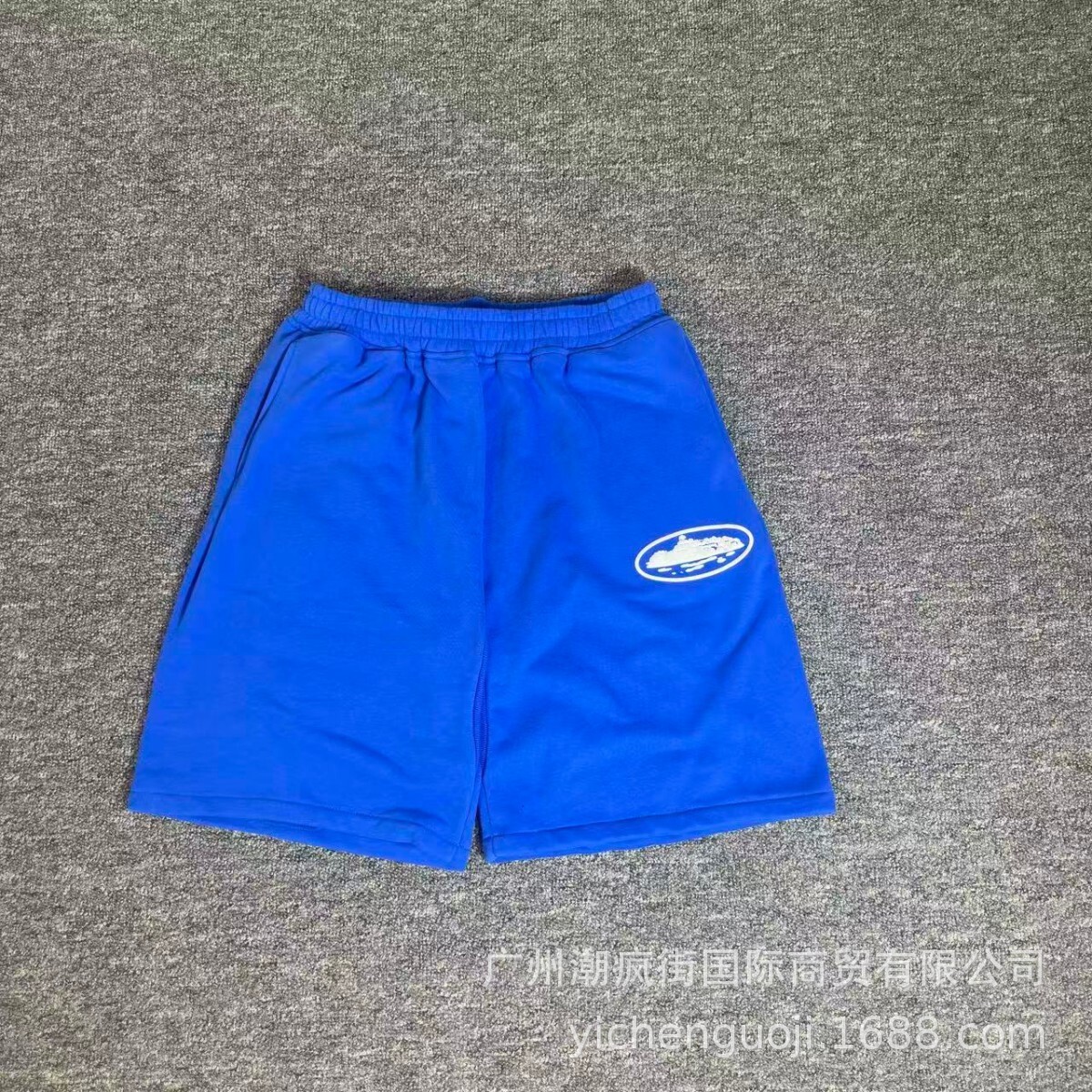 Pantalones cortos Alcatraz con estampado de barco, jeans Cortez, estilo hip-hop, skate, casual, marca de moda.