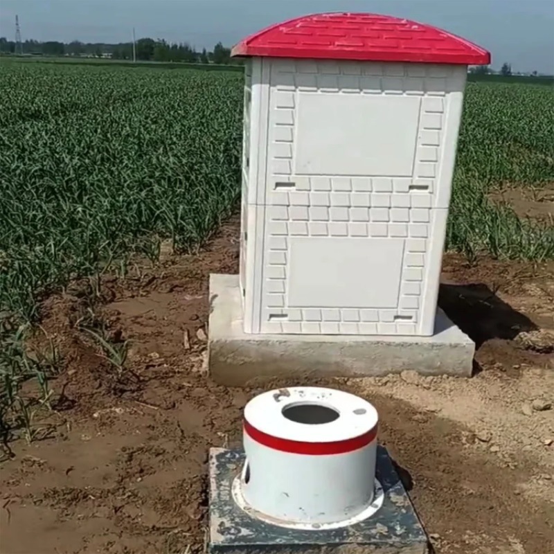 玻璃钢模压智能井房 玻璃钢井房智能灌溉模压井堡 农田灌溉井房