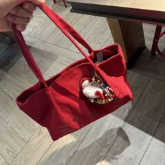 かわいいキャンバスバッグハローキティシングルショルダーバッグ