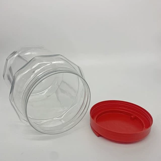 厂家定制塑料储物罐透明密封手提塑料罐大容量多用途保鲜收纳罐