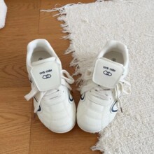 N3308蕾丝鞋带款经典复古德训鞋女款2026春百搭小白鞋轻便运动鞋