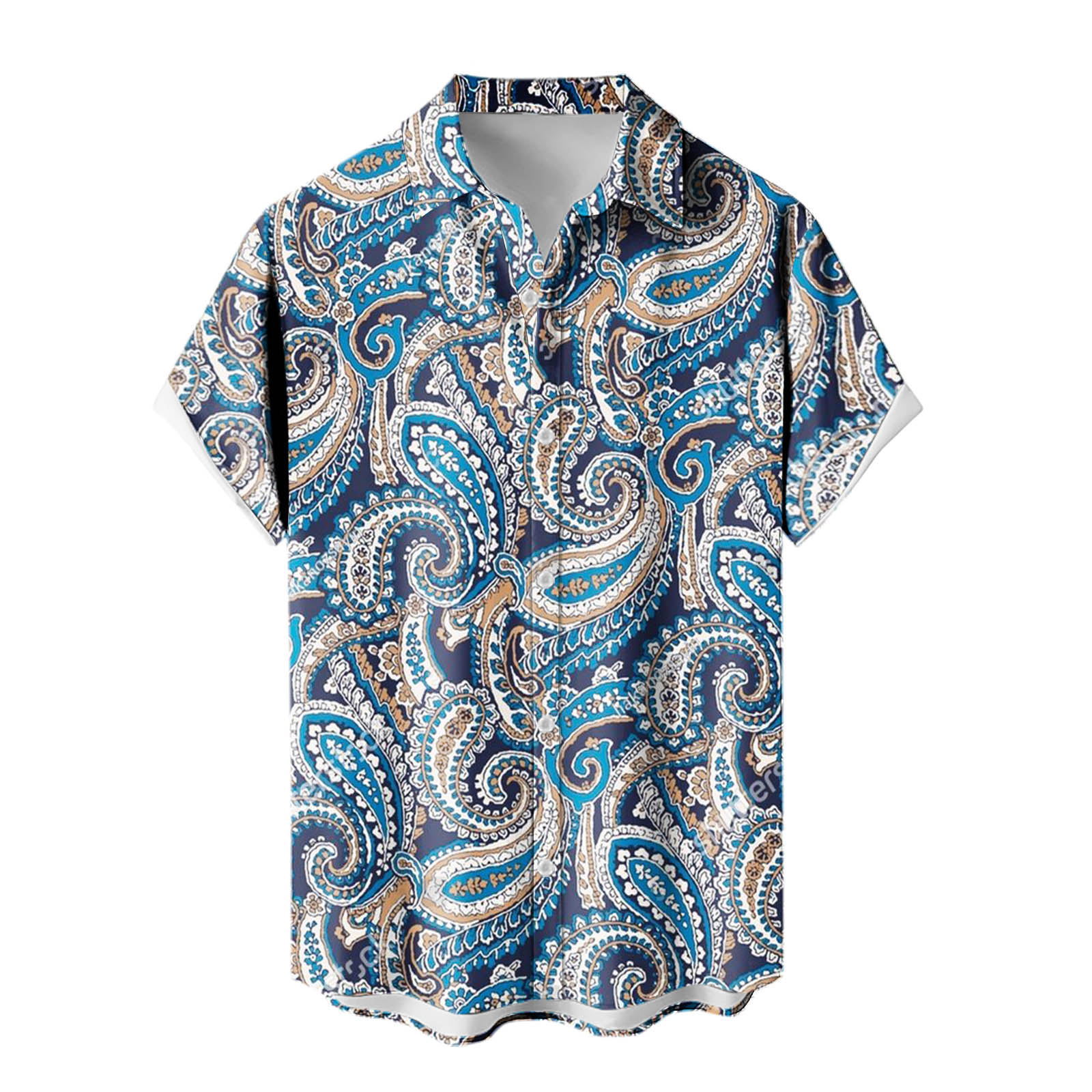 2024 venta caliente para hombres nueva camisa de manga corta Hawaii Holiday Series Camisa casual de todo fósforo con estampado 3D para hombres