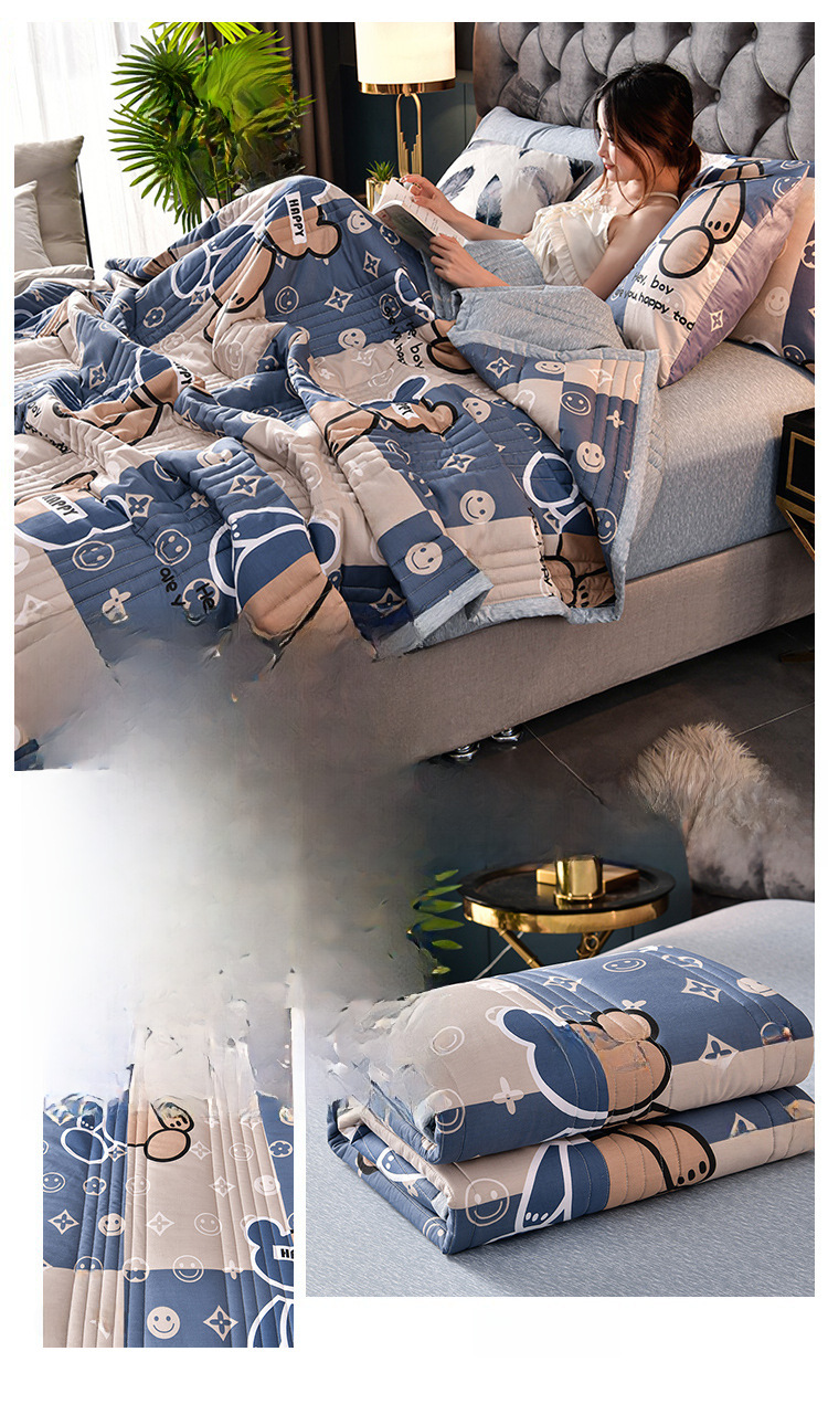 Postage Delivery Gift Bag] Small Fresh Water Washing Summer Cool Quilt Air Conditioned by Live Broadcast Explosions Supply of One Piece