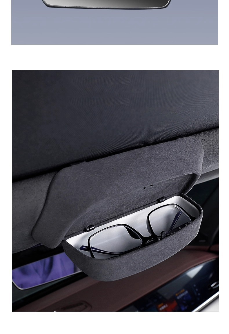 Suitable for 25 Models of Mercedes-Benz E300L/Glc260L Glasses Cases, Sunglasses Storage Clip, Top-Mounted Mercedes-Benz Glc260 Glasses Case