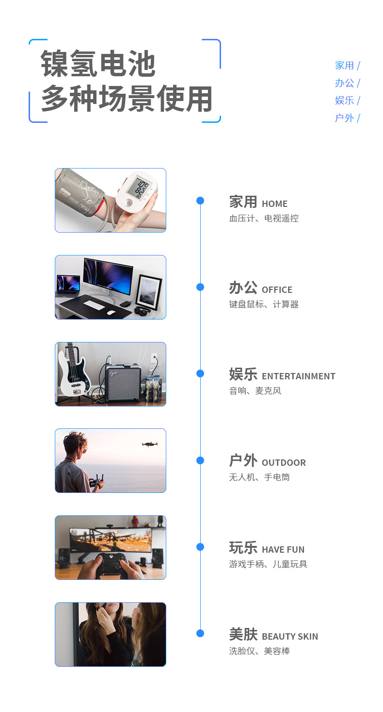 beston佰仕通3000毫安镍氢1.2V玩具KTV麦克风话筒5号充电电池批发详情14