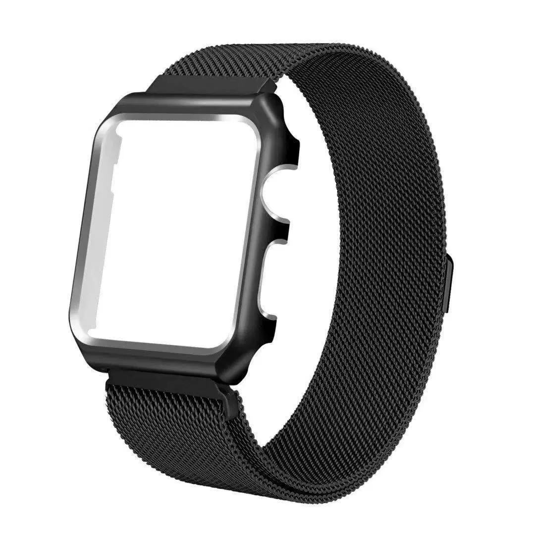 Подходит для Apple Watch1/2/3/4/5/5/7/ Ремешок +оправа Segee Apple Milanis