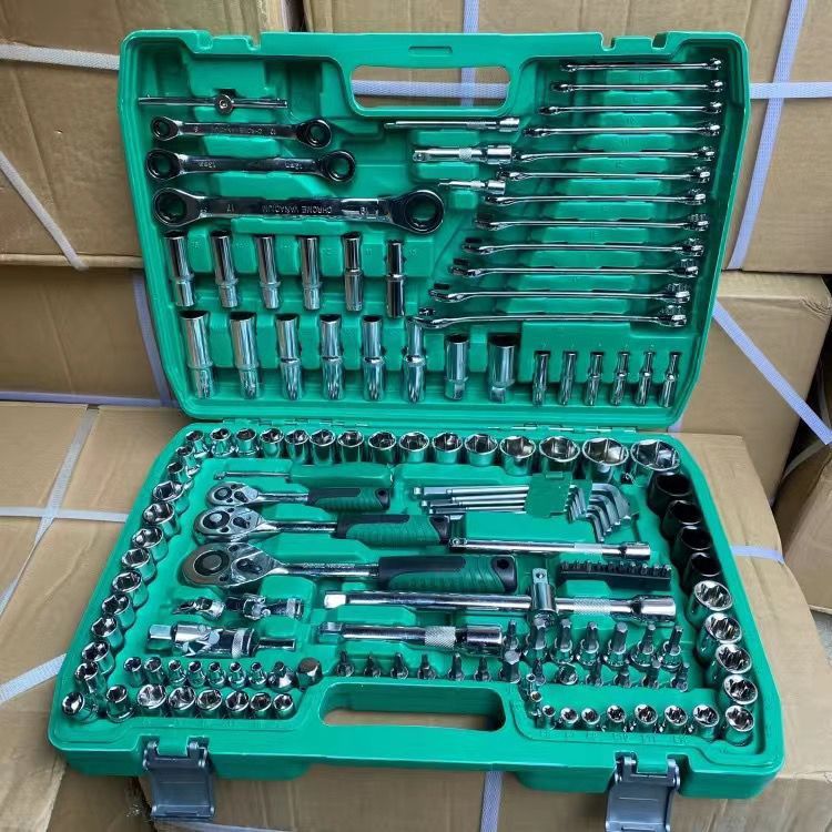 Tools set, wrench, 121 pieces