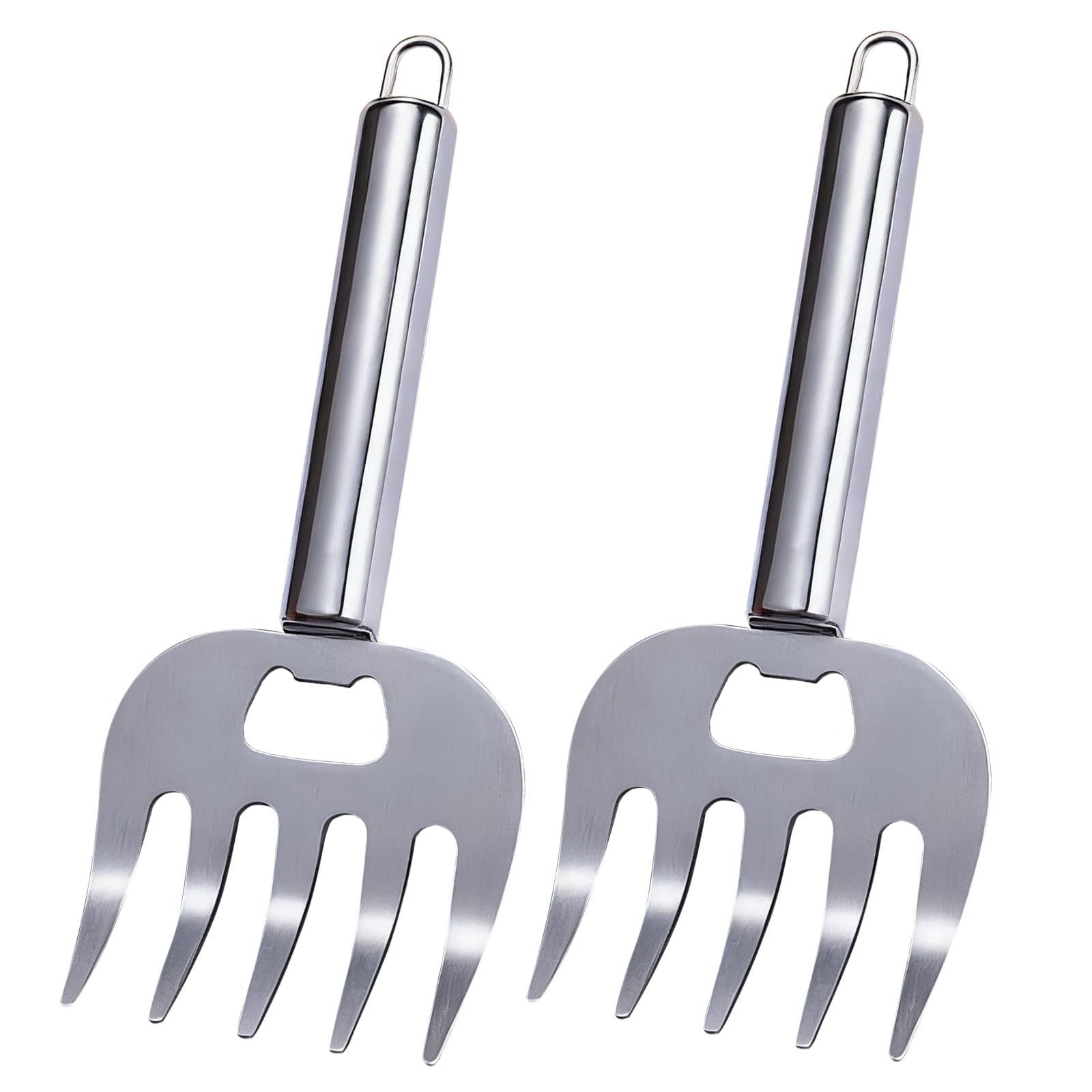Stainless Steel Bear Claw Hand Protector, Multifunctional Kitchen Cutter for Home Use, Anti-Scalding for Beginners
