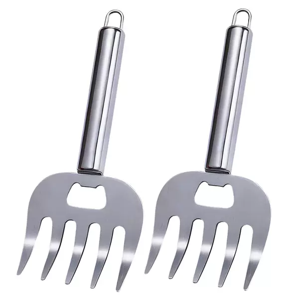 Stainless Steel Bear Claw Hand Protector, Multifunctional Kitchen Cutter for Home Use, Anti-Scalding for Beginners