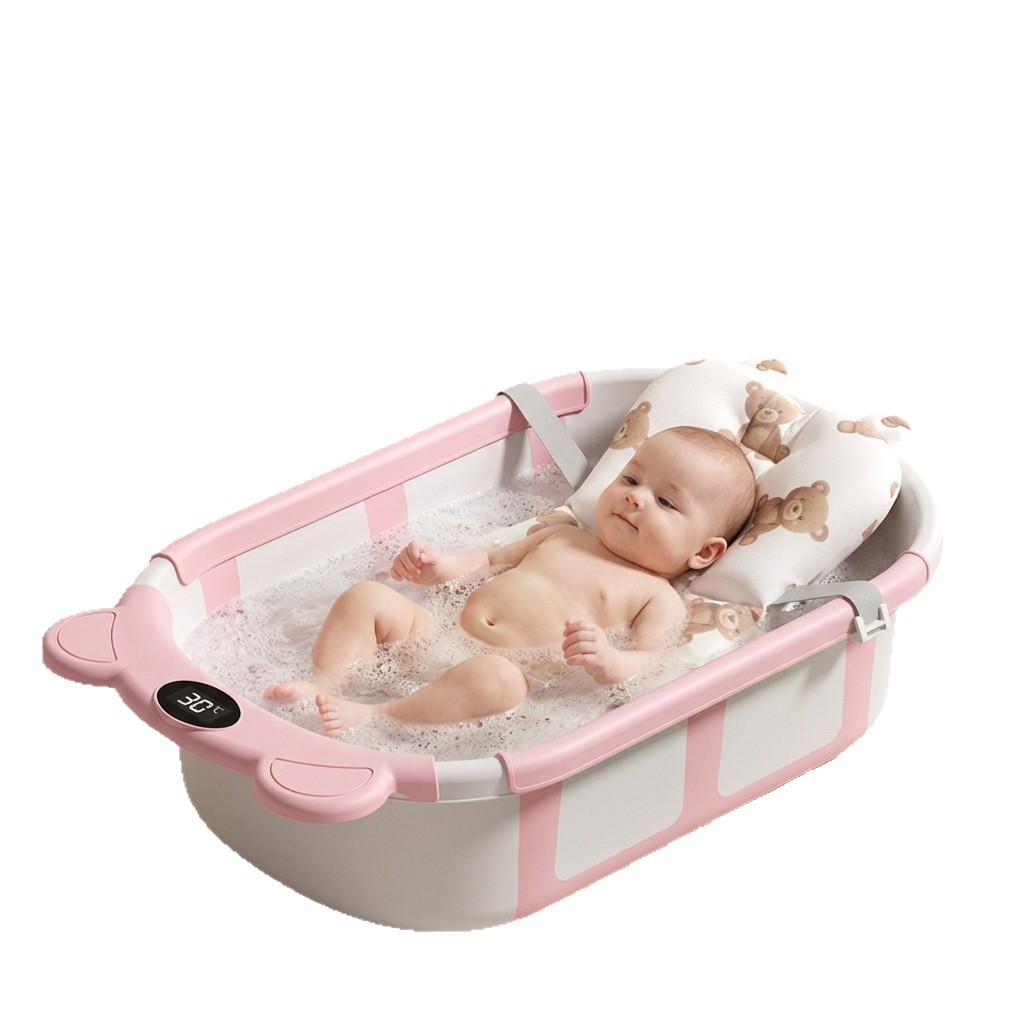 bañera plegable transfronteriza bañera de bebés bañera sensible a la temperatura bañera infantil bañera recién nacida bañera doméstica bañera